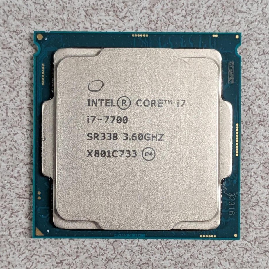 Intel Core i7-7700 3.6GHz Quad-Core 8-Thread LGA1151 Desktop CPU Processor SR338