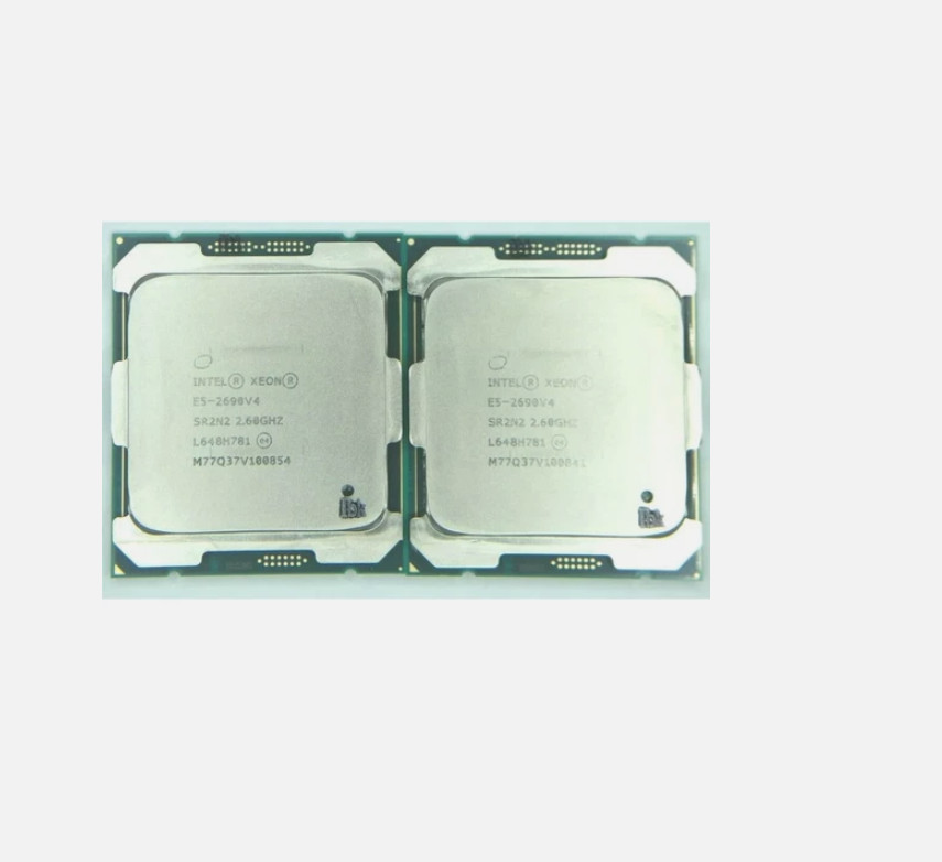 2PCS Intel Xeon E5-2690 V4 E5-2680 V4 E5-2660 V4 E5-2650V4 LGA2011-3 CPU LOT