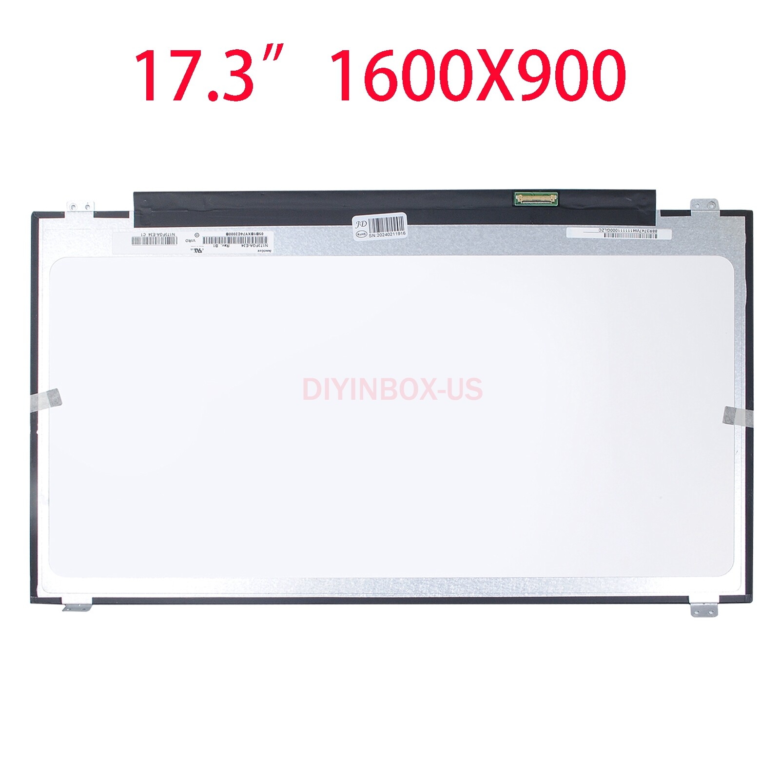 N173FGA-E34 Non-Touch Led Lcd Screen 17.3″ HD+ 1600×900 30 Pin