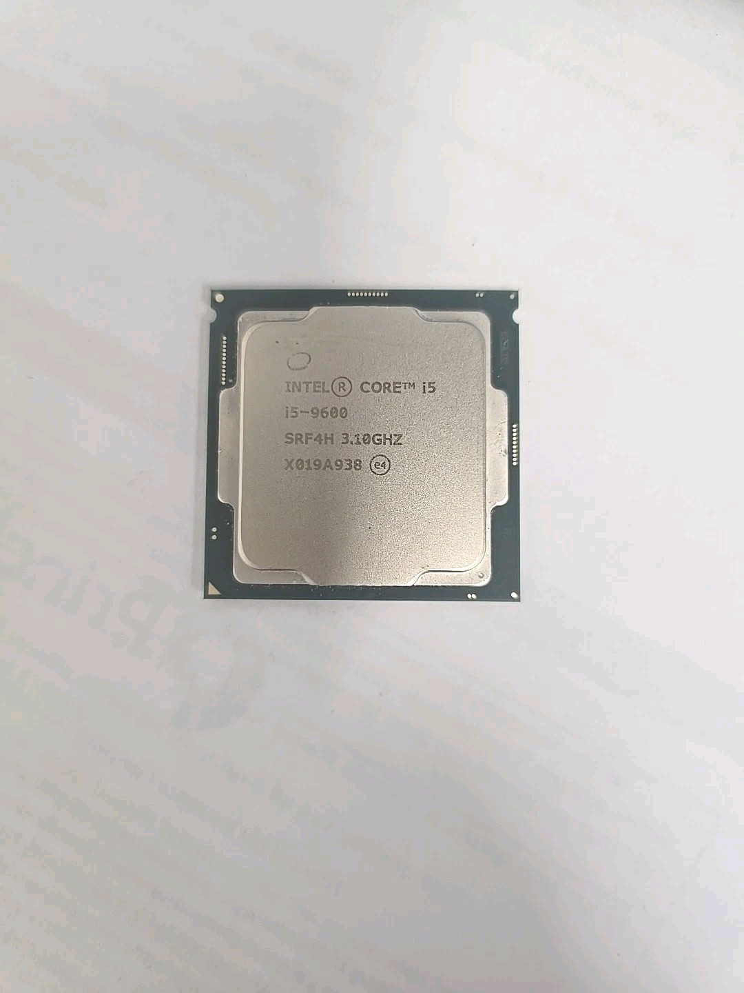 Intel Core i5-9600 3.1GHz Hexa Core 9MB 65W FCLGA1151 64-bit Processor SRF4H 49