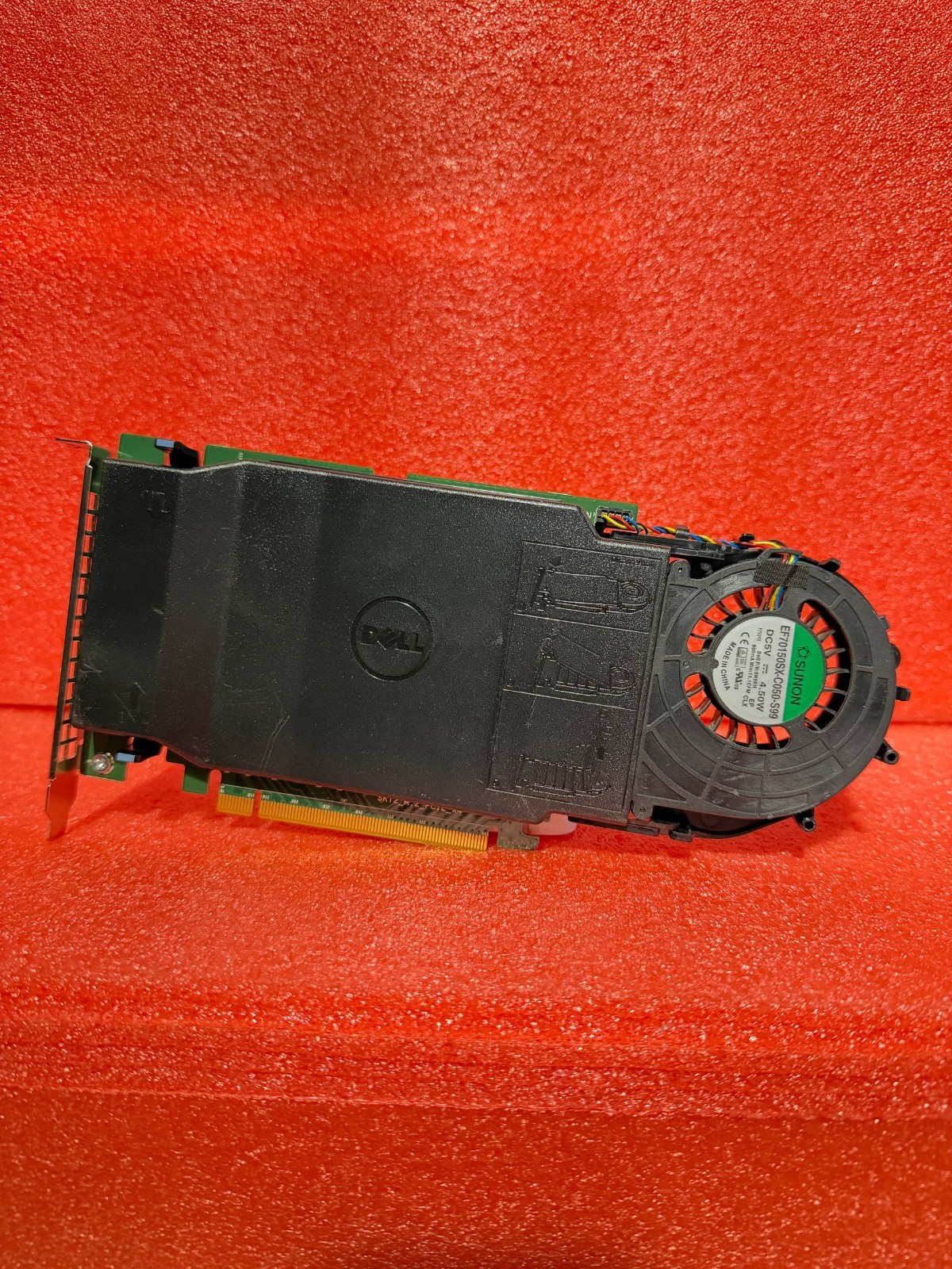 DELL SSD M.2 PCIE X4 SOLID STATE STORAGE ADAPTER CARD JV6C8 PHR9G 6N9RH- NO SSD