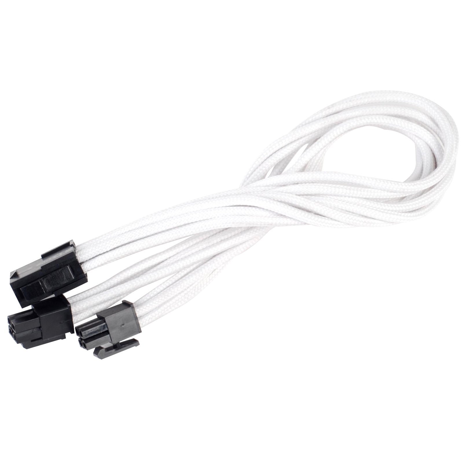 K Sleeved Extension Power Supply Cable With 1 X 8pin To Eps12v 8pin Connector p