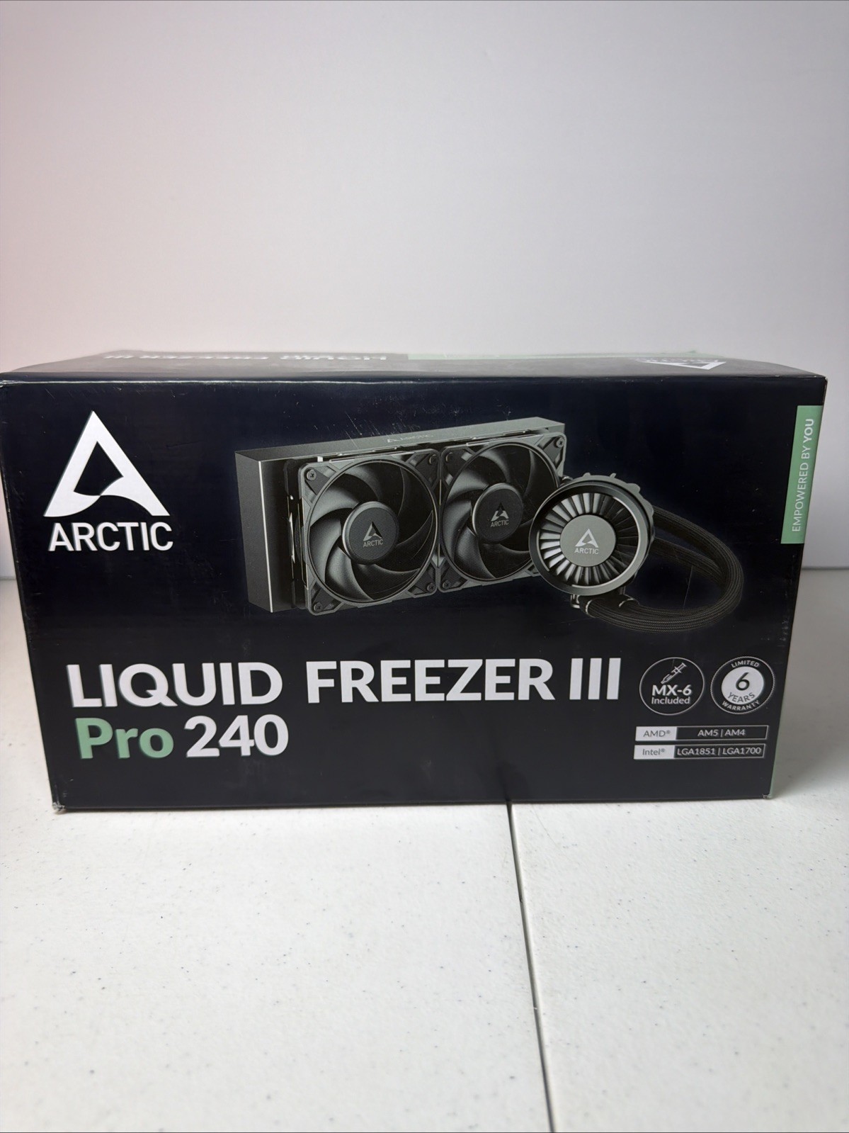 ARCTIC Liquid Freezer III Pro 240 black PC Water Cooler AIO CPU B-Stock