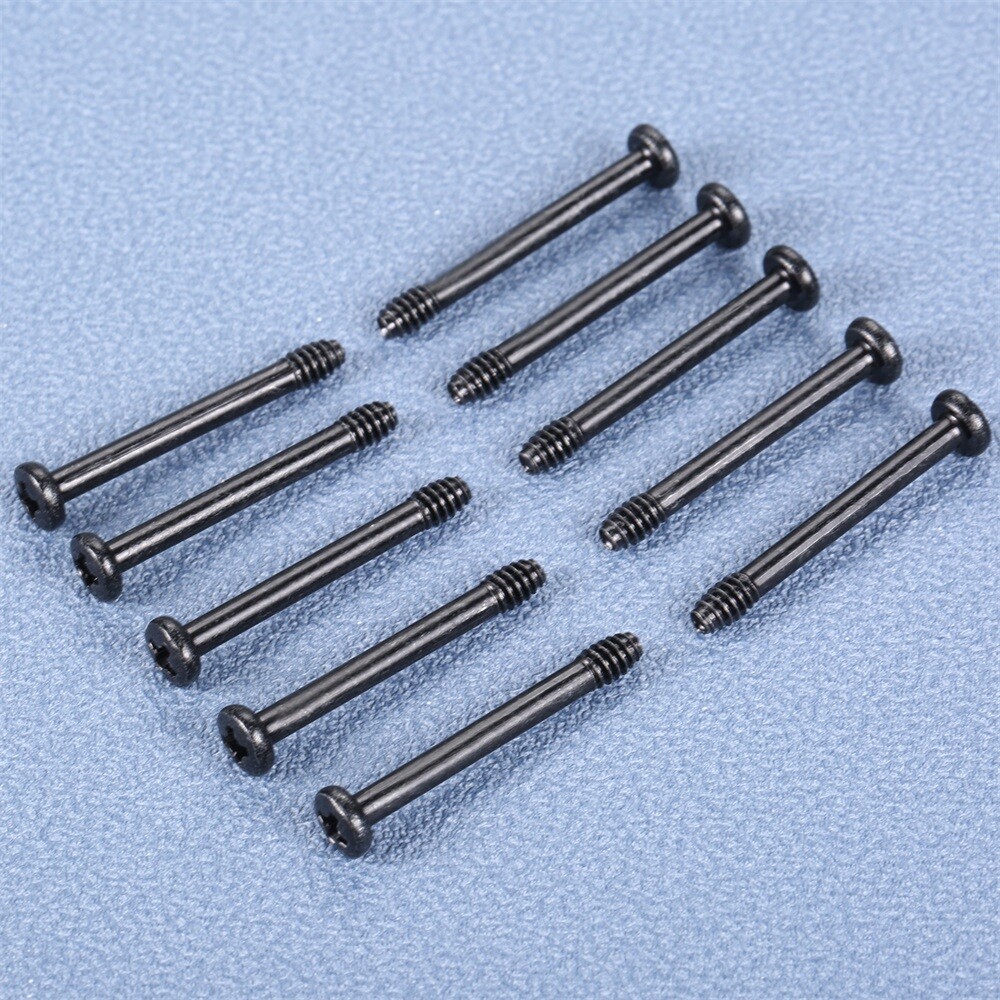 10pcs Computer Cooling Fan Mount Screws Case Fan Screws for Hard Disk Keyboard