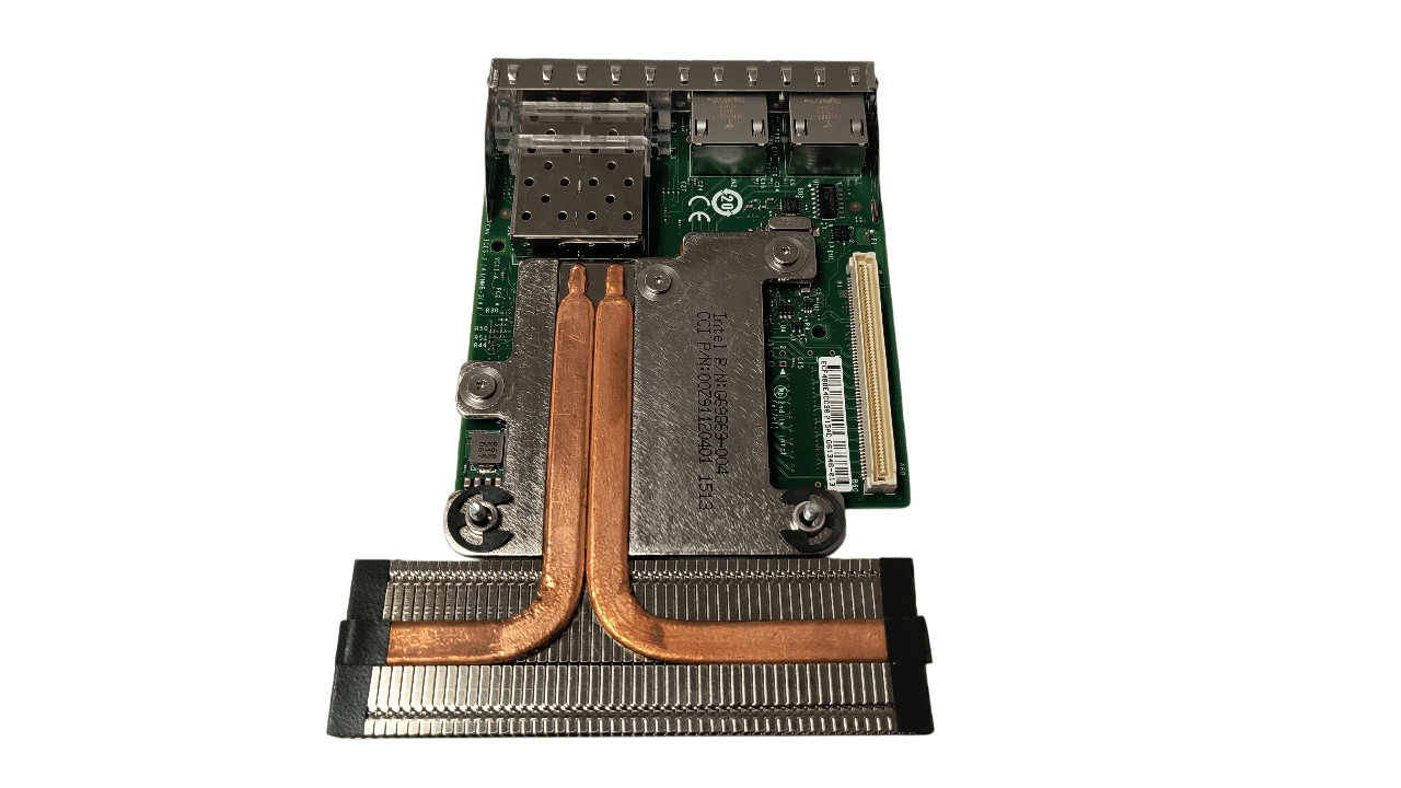 Dell C63DV Intel G69869-004 2x 10GbE SFP/ 2x 1GB RJ-45 Network Daughter Card