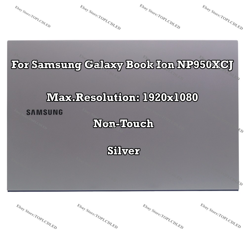 SAMSUNG Galaxy Book Ion NP950XCJ-K01UK FHD LCD Non-Touch Screen Display Assembly