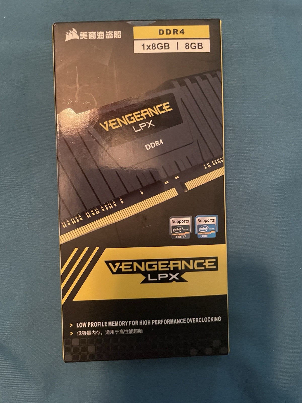 NIB – Corsair Vengeance LPX 1x8GB DDR4 Desktop Memory Module – UNOPENED