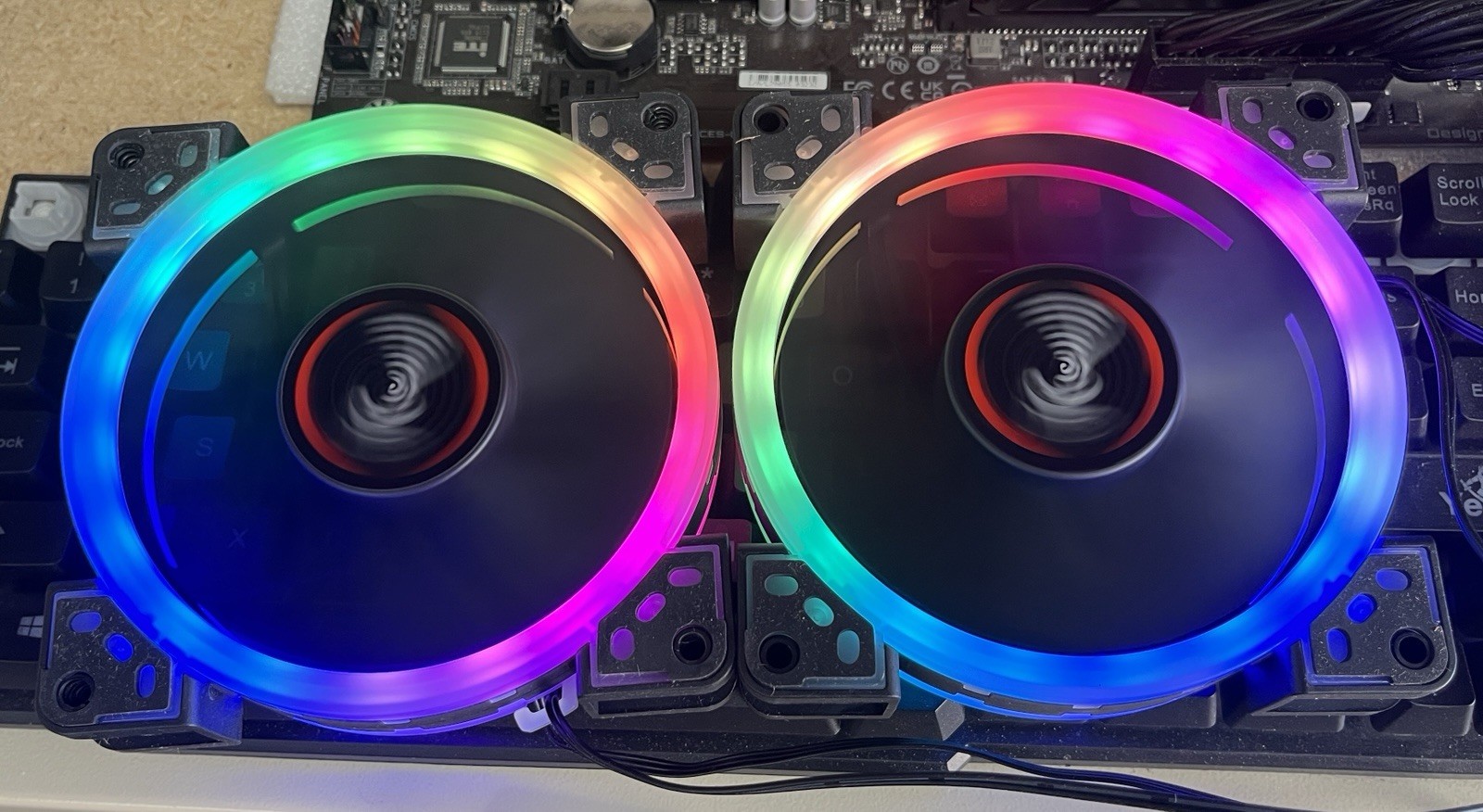Gamdias CHIONE M2-240R Black CPU Cooler, Hydraulic, 1800RPM