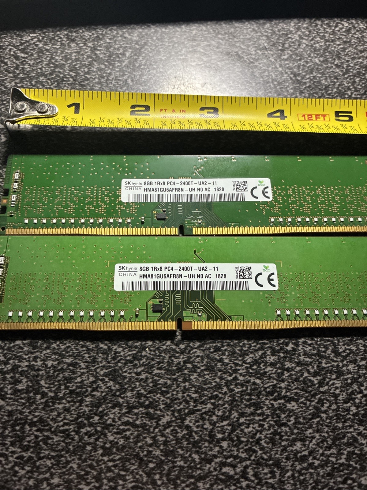 SK HYNIX 8GB 1Rx8 PC4-2400T-UA2-11 DDR4 2400MHZ UDIMM DESKTOP
