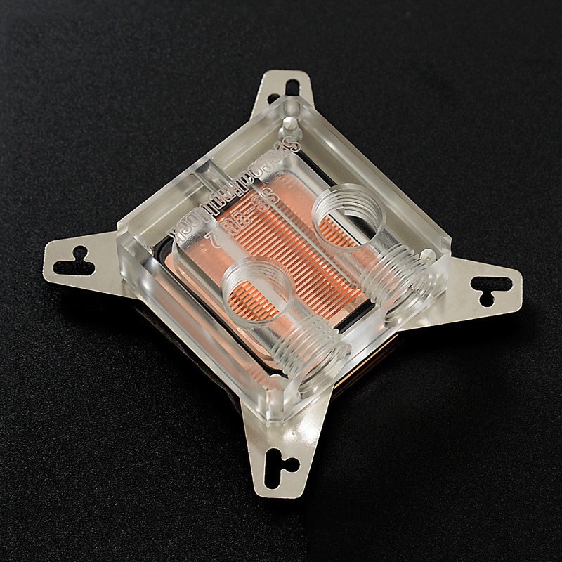 SC-VG12 Copper GPU Water Cooling Block Graphic Processor Core Area Cooled Block