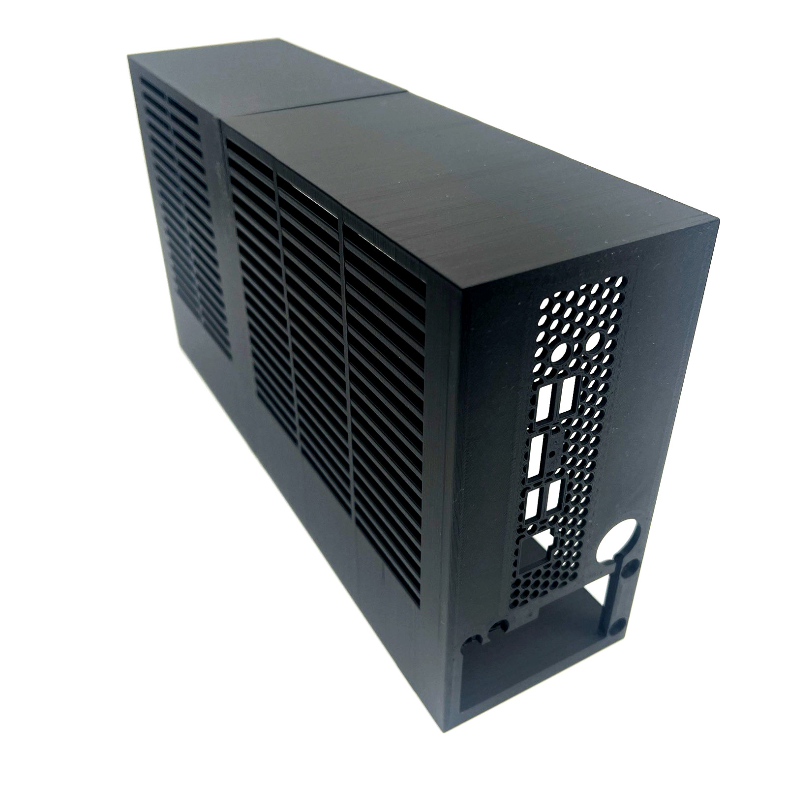 AMD BC250 Slim Edition Steam Machine Computer Case FLEX ATX Power Supply & Fans