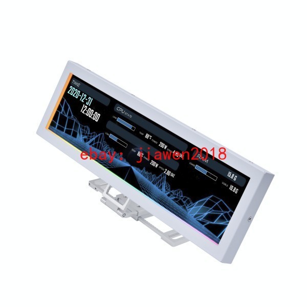Lian Li White 8.8″ Universal Screen for PC Dynamic Screen Control Adjustable