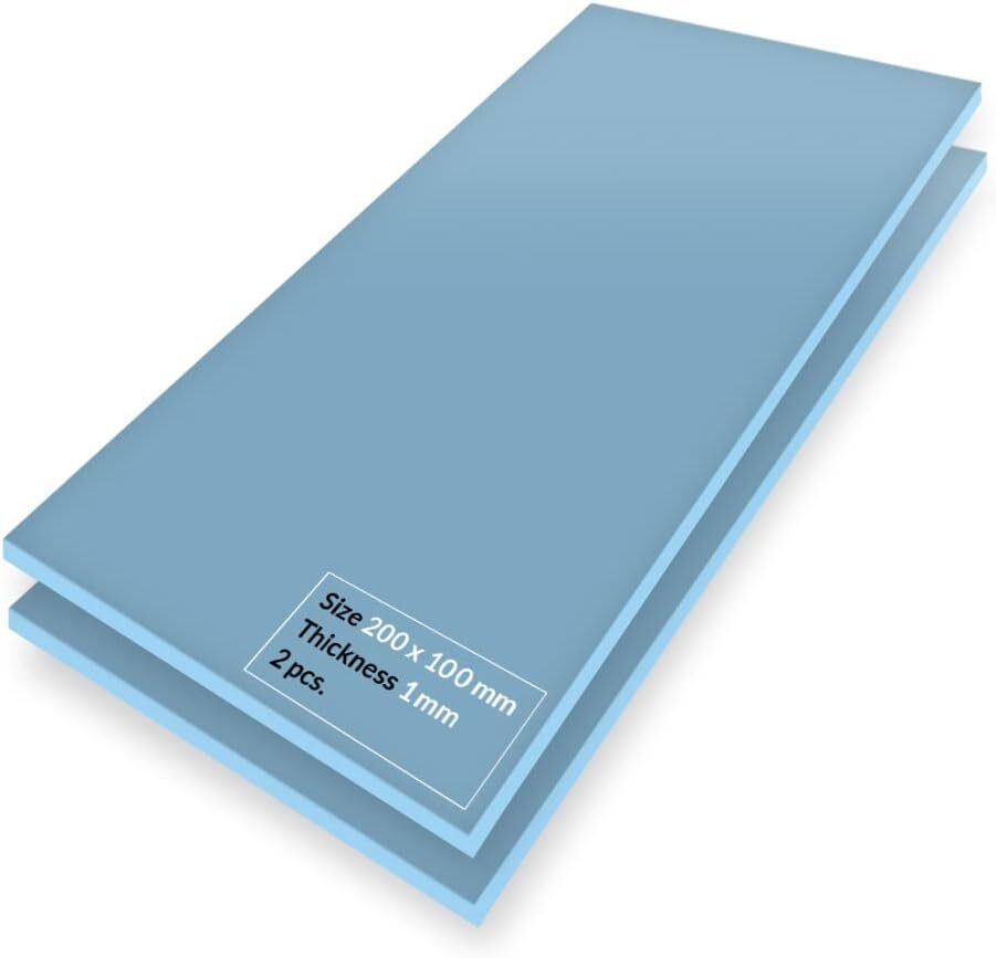 ARCTIC TP-3: Premium Performance Thermal Pad, 200 x 100 x 1.0 mm (2 Pieces)
