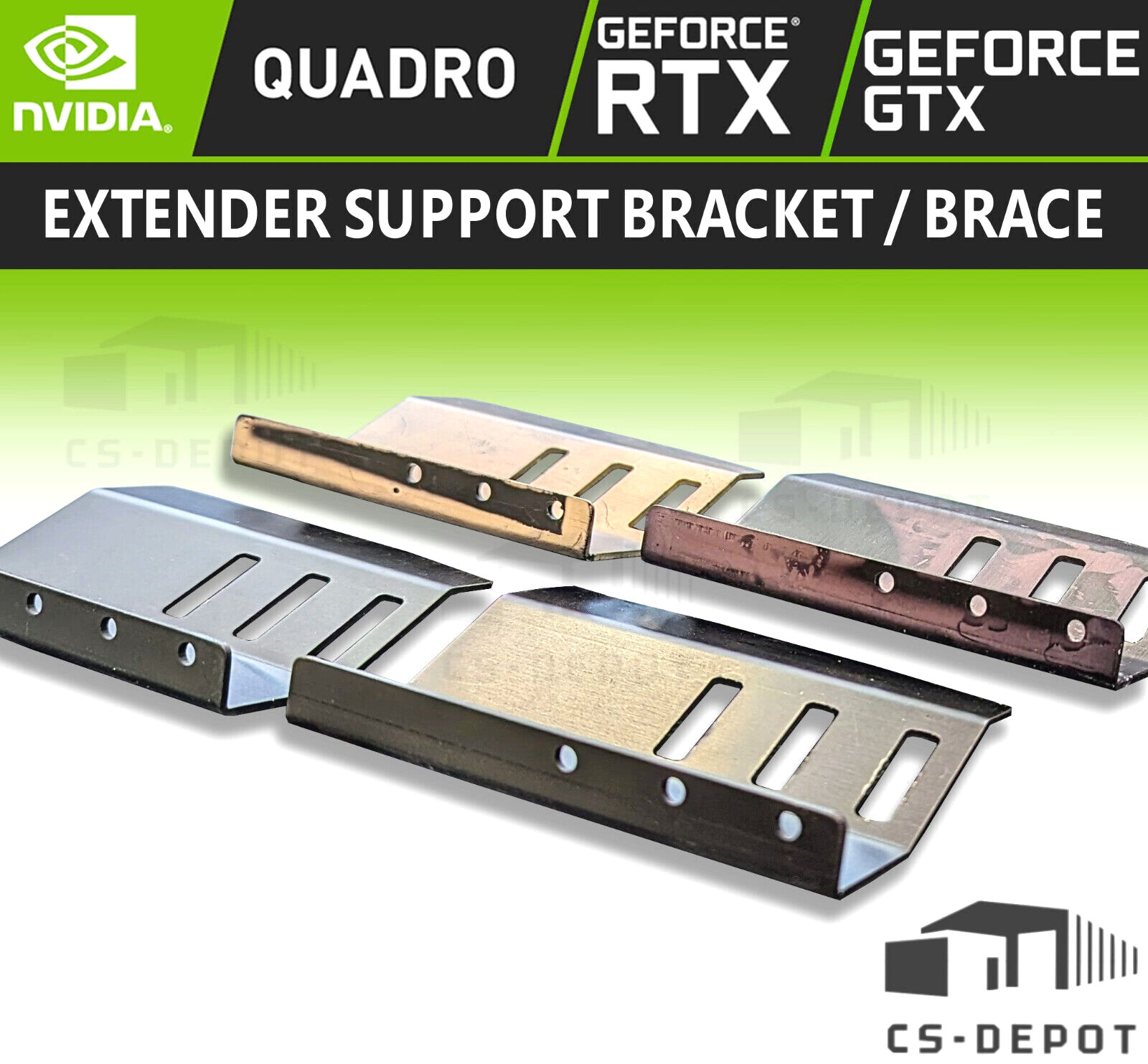NVIDIA Extender Support Bracket for Quadro GTX RTX Graphics card Dell HP Lenovo