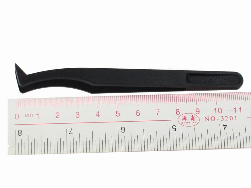 Set of 8 Pcs Plastic Tweezer 4.25″ 112mm Anti-static Acid-proof Jewelry Tweezers