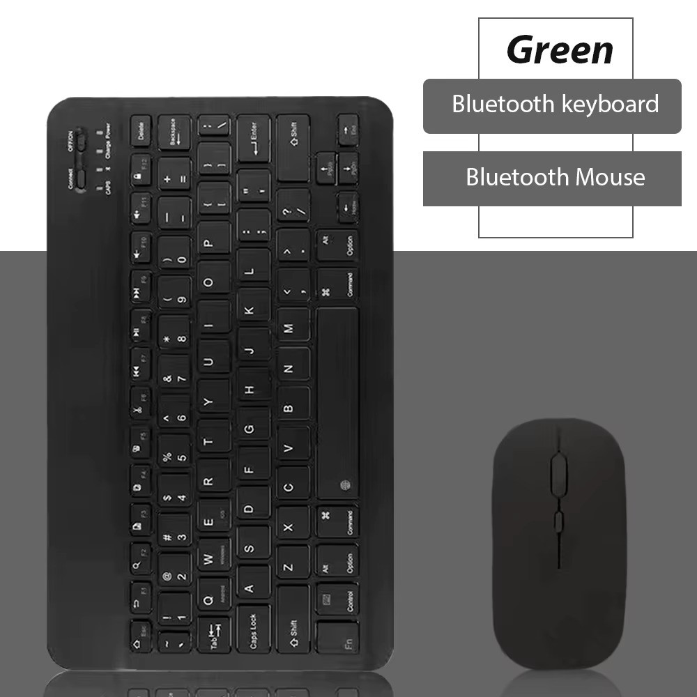 Bluetooth Wireless Keyboard Universal Mobile Phone Tablet Keyboard And Mouse Min