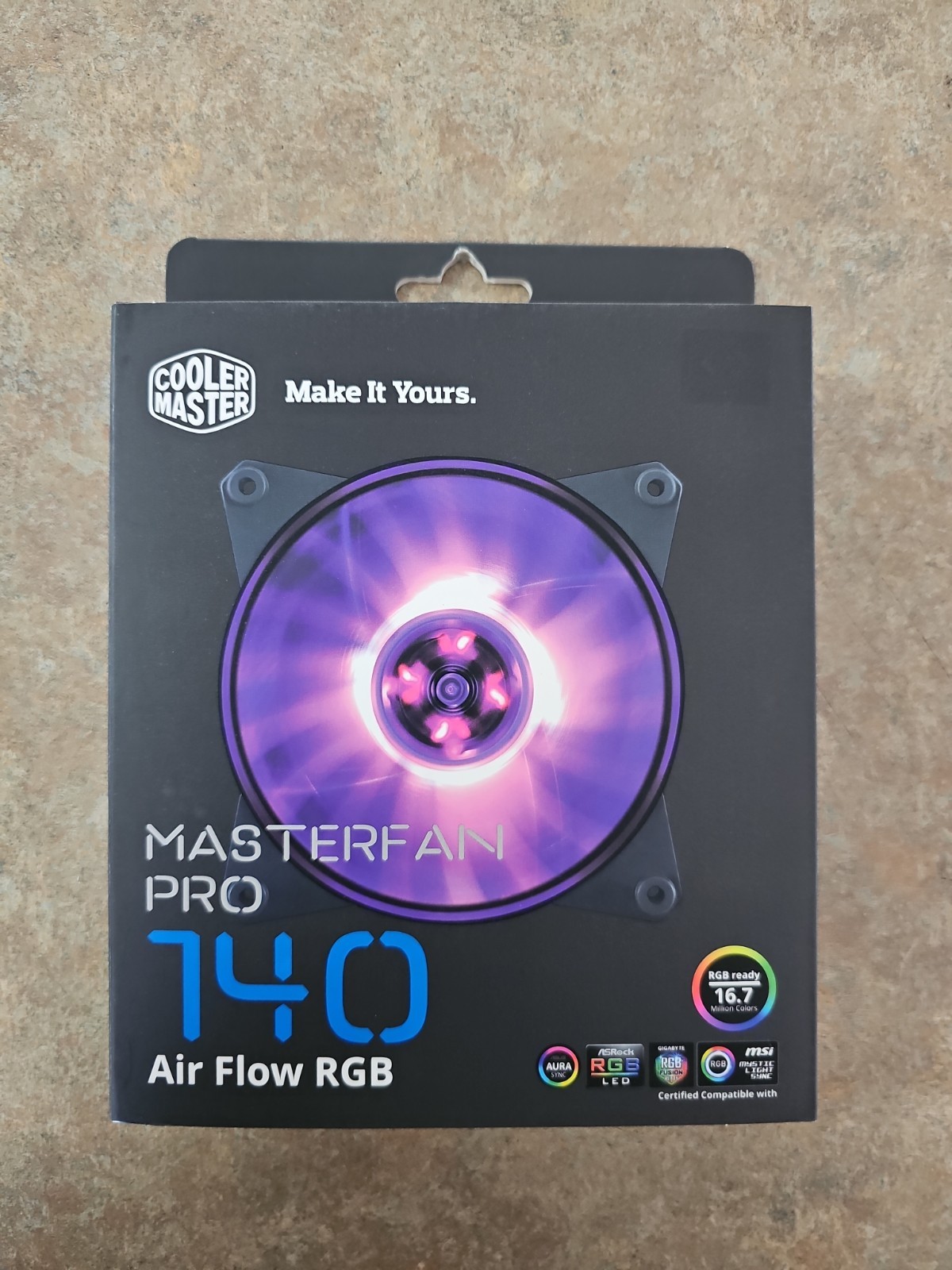 Cooler Master MasterFan Pro 140 Air Flow RGB 140mm Case Fan (MFY-F4DN-08NPC-R1)