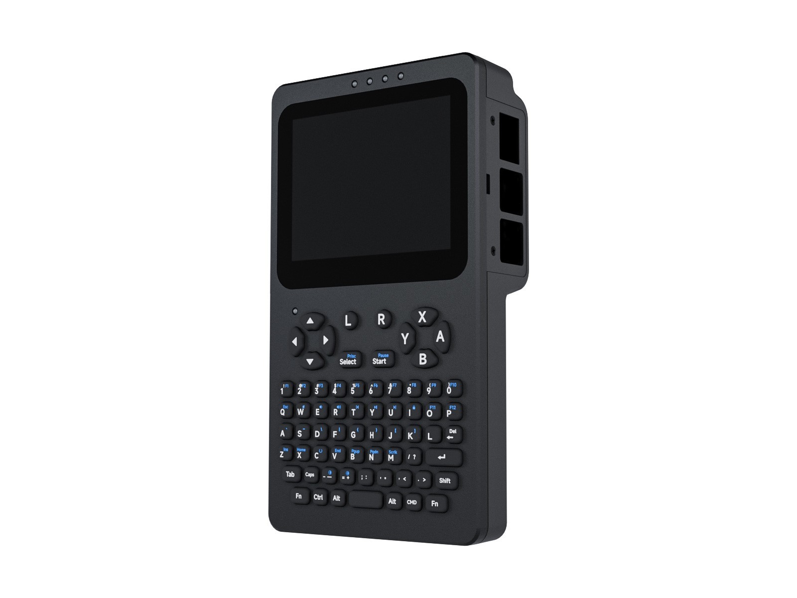 Portable Handheld Linux Terminal 3.5in Touch Display for Raspberry Pi 4B/5