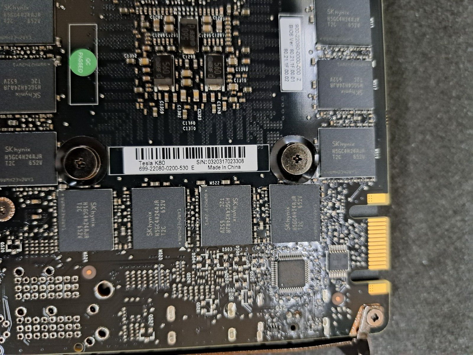 New, Nvidia, TESLA K80, PCI Express GDDR5 24GB CUDA