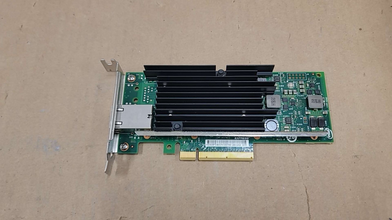 Intel X540-T1 X540T1BLK 1-Port RJ-45 Ethernet Converged Network Adapter-Low