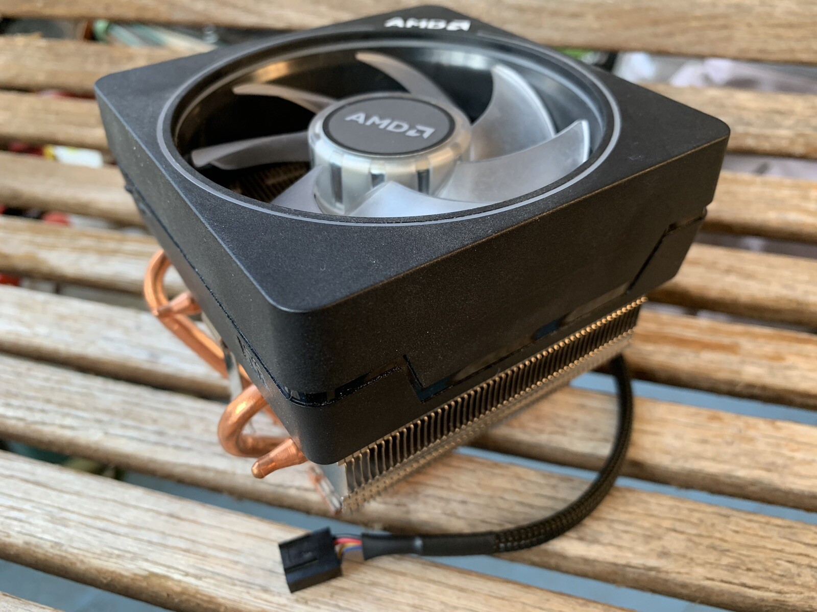 AMD Wraith Prism RGB LED CPU Heatsink Cooler AM4 OEM Clean