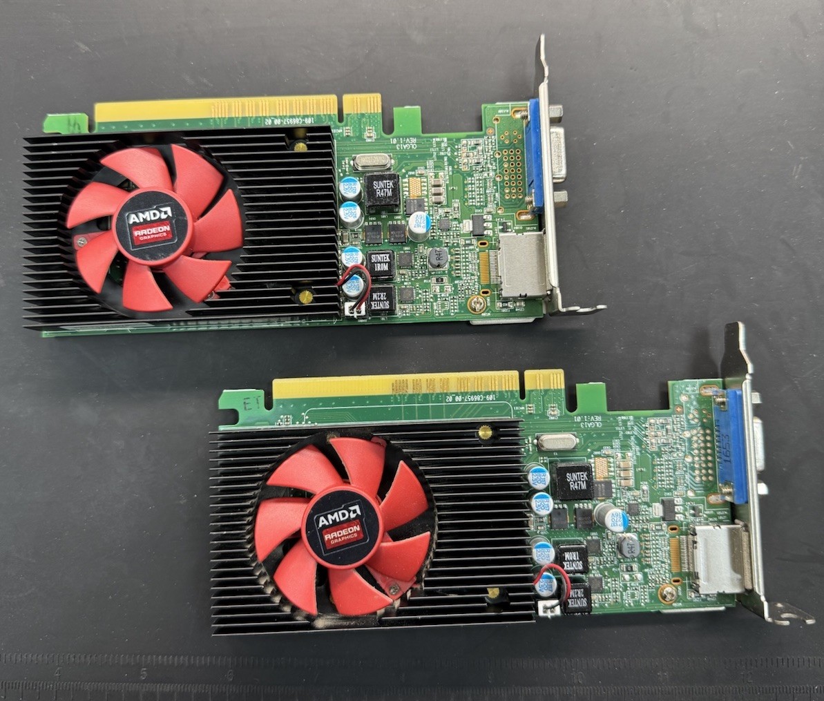 LOT OF 2 DELL AMD RADEON R5 430 1GB GDDR5 PCI EXPRESS 3.0 X16 VIDEO CARD NMN1D
