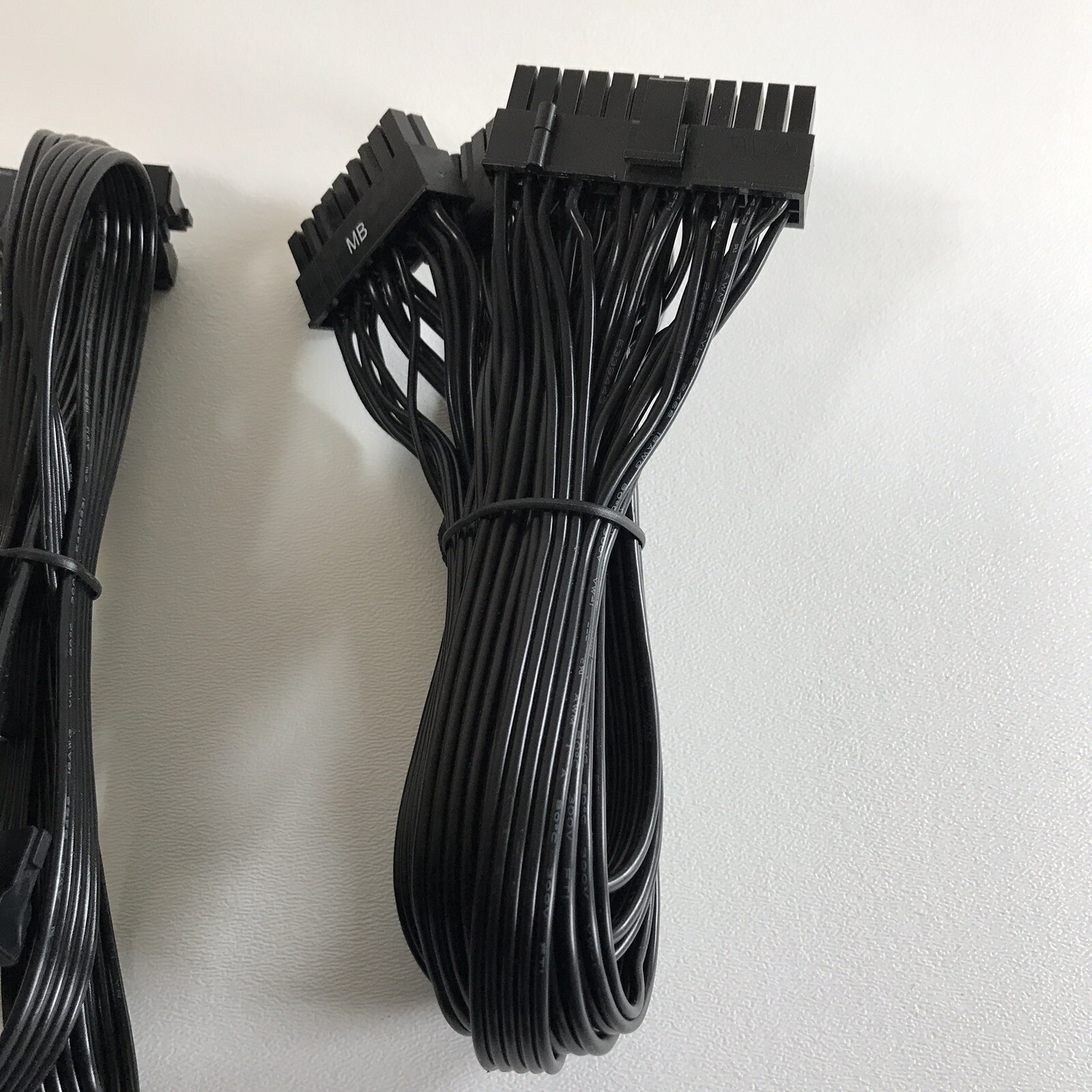 10lb Lot of Assorted Genuine EVGA and Corsair Modular Power Supply Cables.