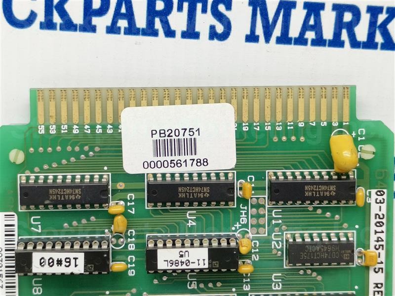 ASM 03-20145-15 REV A 64-20145 REV J Board 30 Days Warranty Expedited Shipping