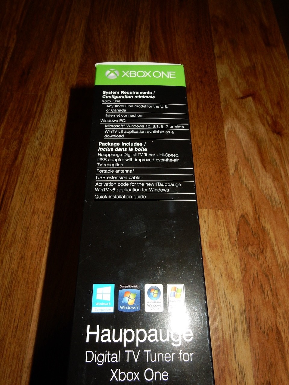 Hauppauge Digital TV Tuner for Xbox One 1578 Video Capture Black And PC