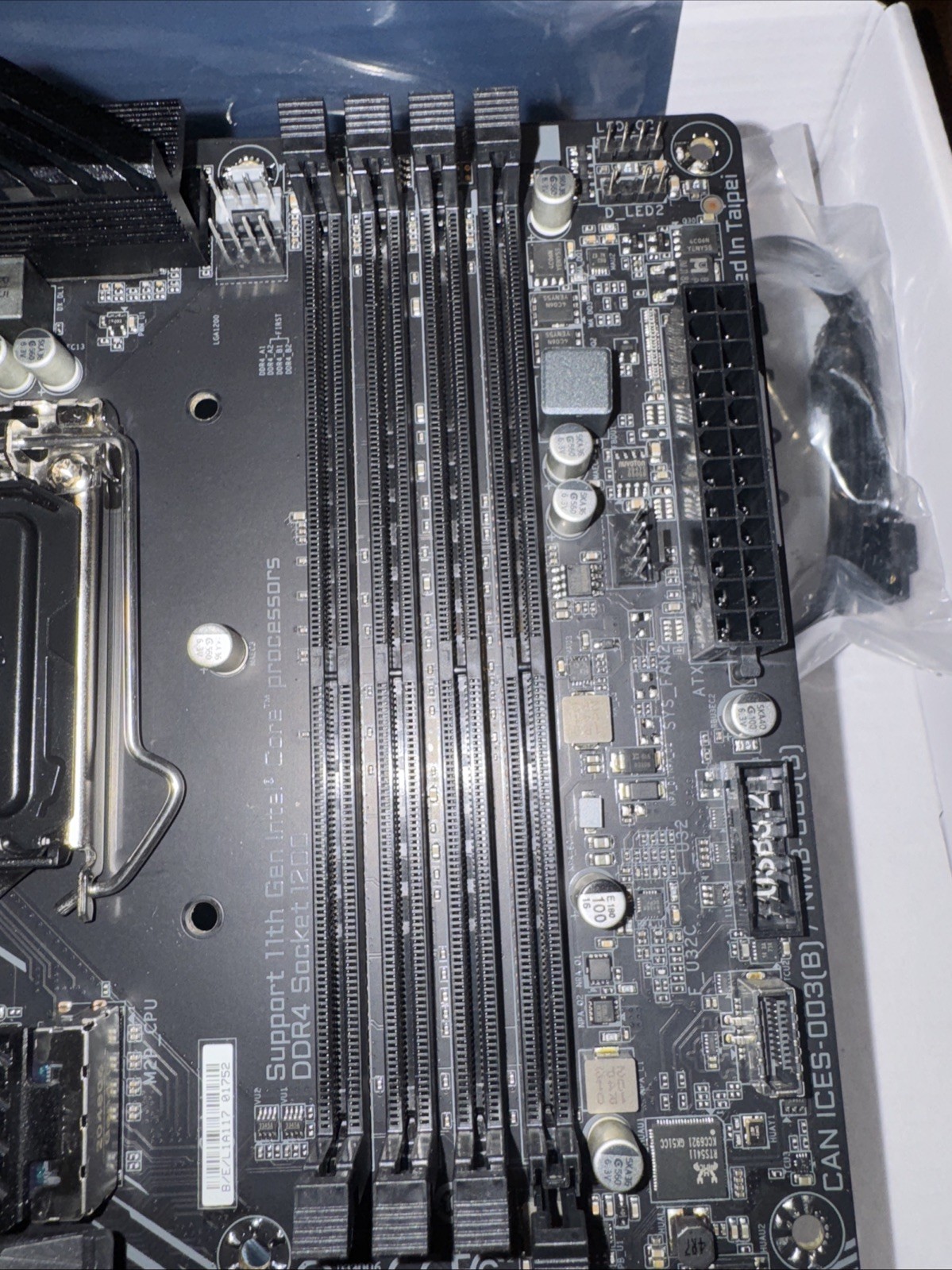 GIGABYTE B560M AORUS Elite LGA 1200 Intel 11th Gen B560 Micro ATX Motherboard