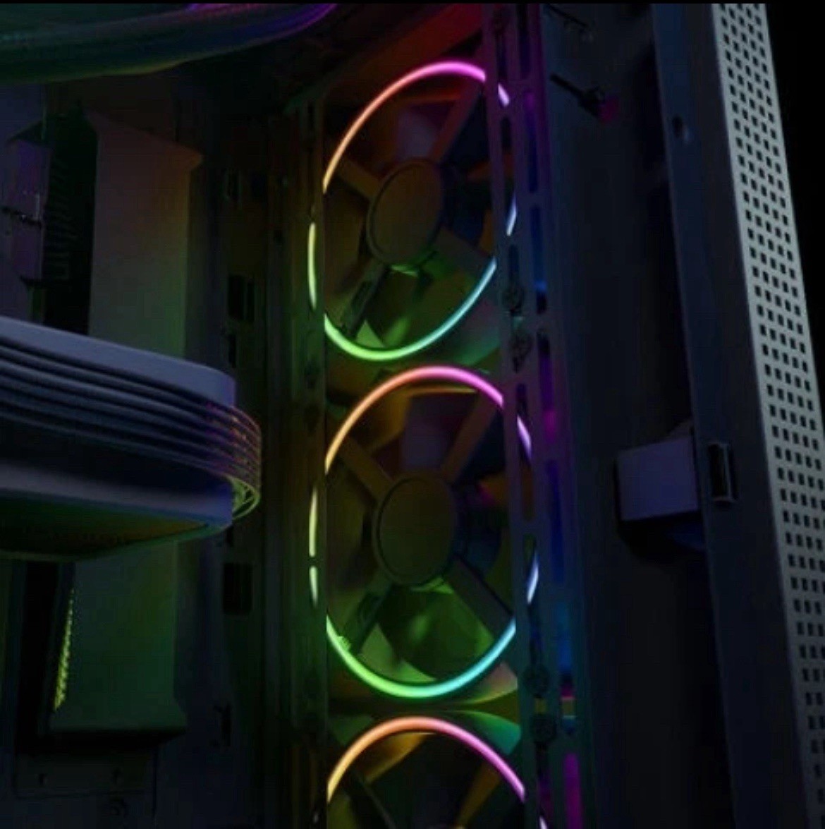 (New) Razer Kunai Chroma 140mm ARGB Case Fan (3 Fans)bundle-US seller