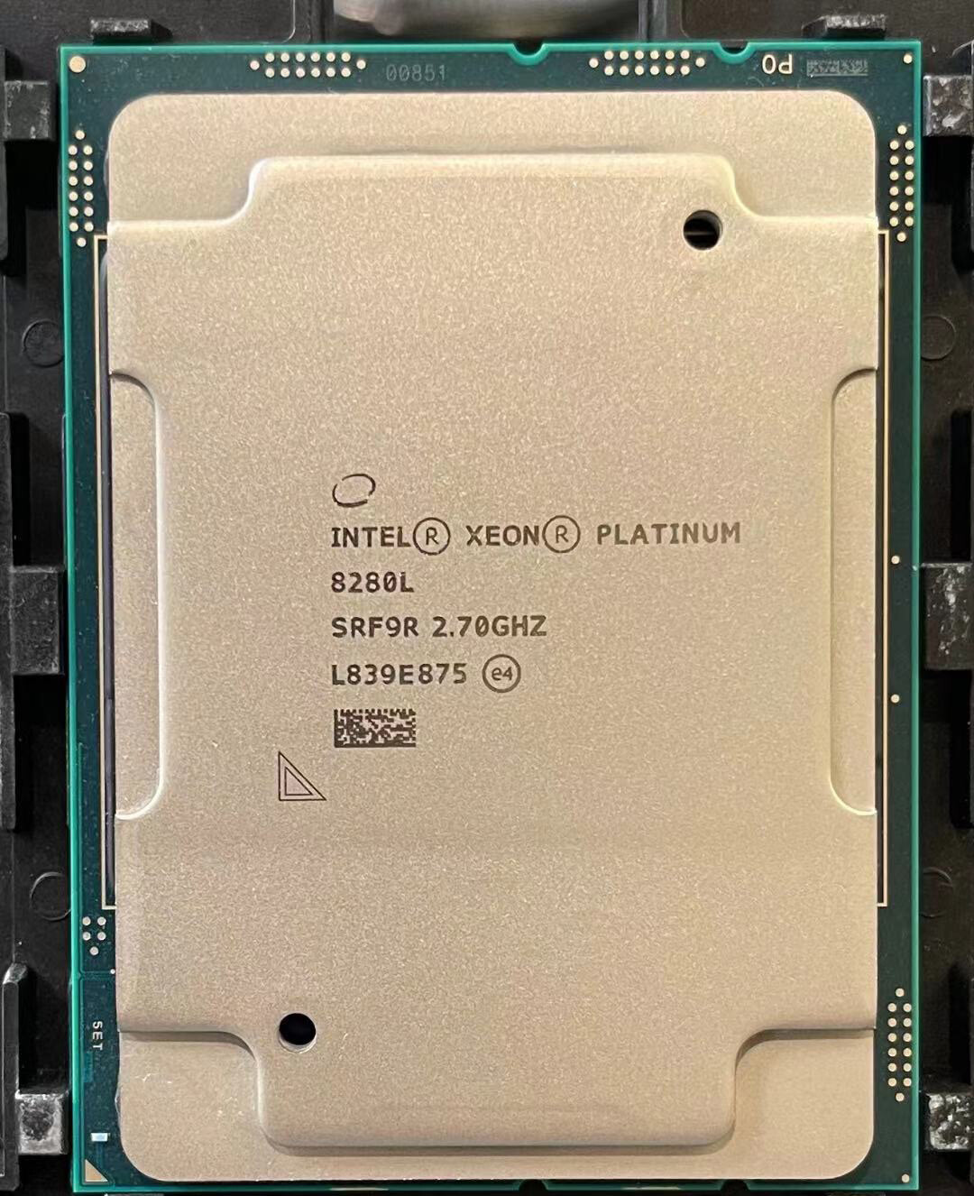 Intel Xeon Platinum 8280l QS version srf9r 28 core 2.70ghz 205w FCLGA 3647