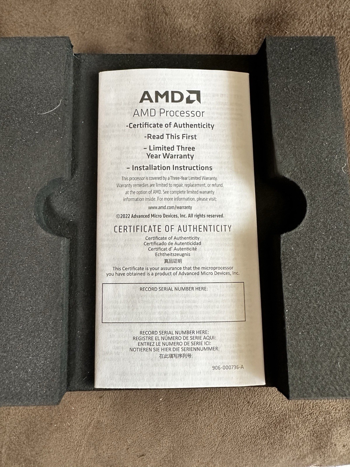 AMD Ryzen 9 7900x Processor (5.6 GHz, 12 Cores, LGA 1718/Socket AM5)