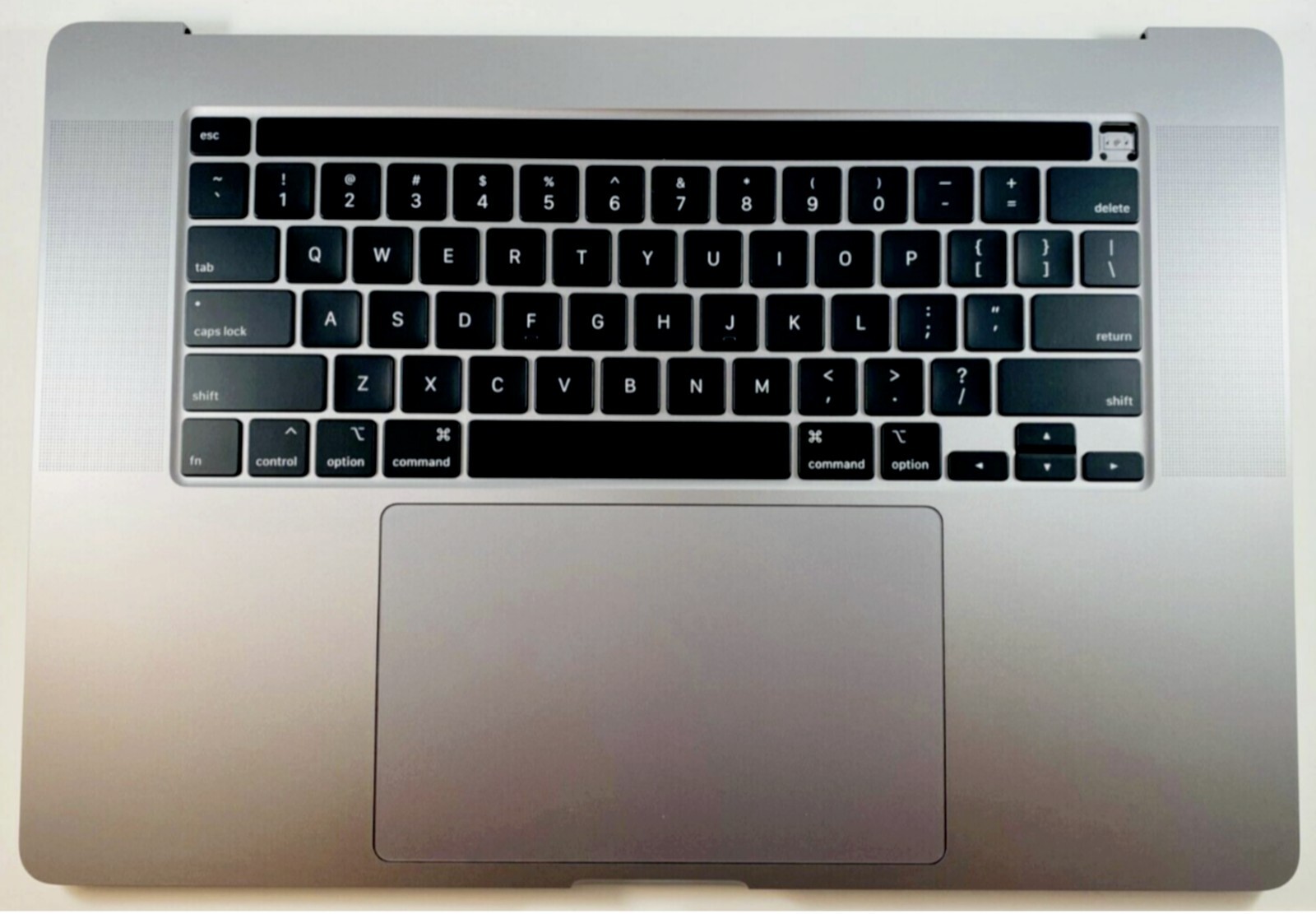 Apple MacBook Pro 16 A2141 2019 Palmrest Touchpad Keyboard Battery Space Gray A-