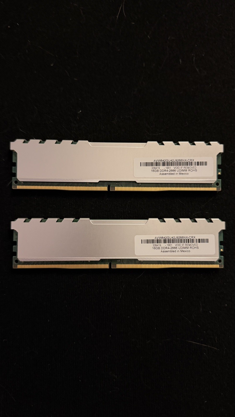 RAM Mushkin Silverline 32GB Kit (2x16GB) DDR4 DRAM 2666 MHz