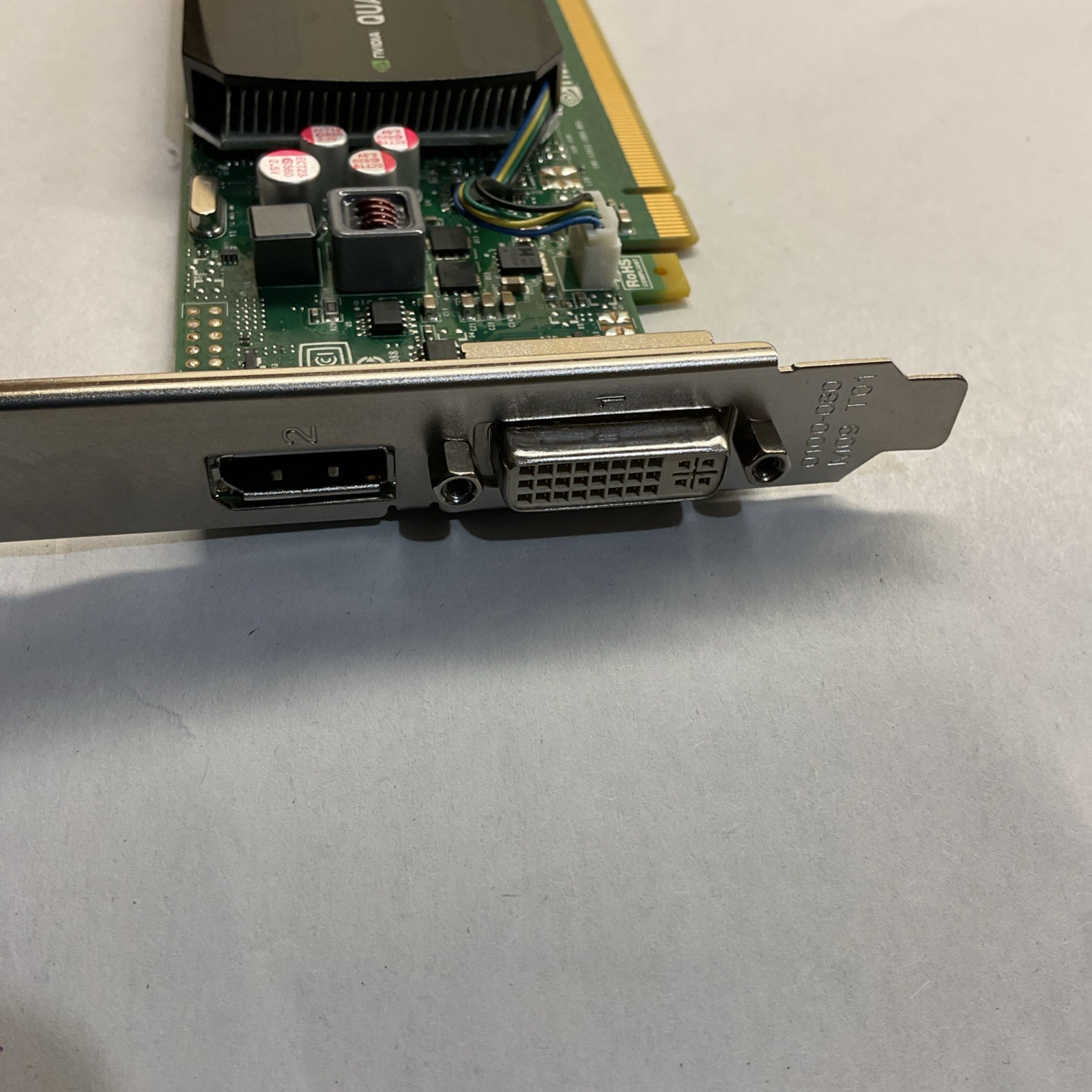 LOT OF 5 HP NVIDIA Quadro K600 1GB DDR3 PCI-E Video Card High PROFILE 700102-001