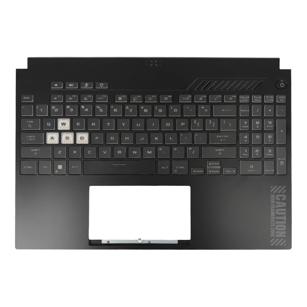 For Asus TUF Gaming A15 FA507 FA507R FX507 2022 Palmrest RGB Backlit Keyboard US