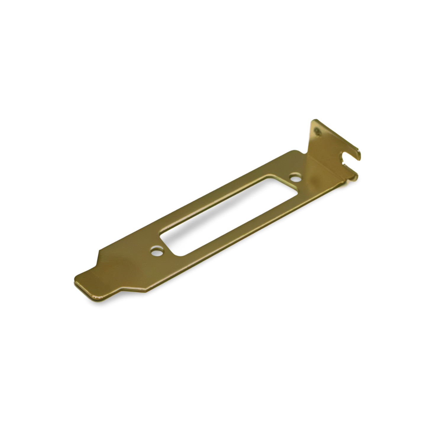 2.5in Case Slot DB25 Low Profile 1U Bracket – Silver