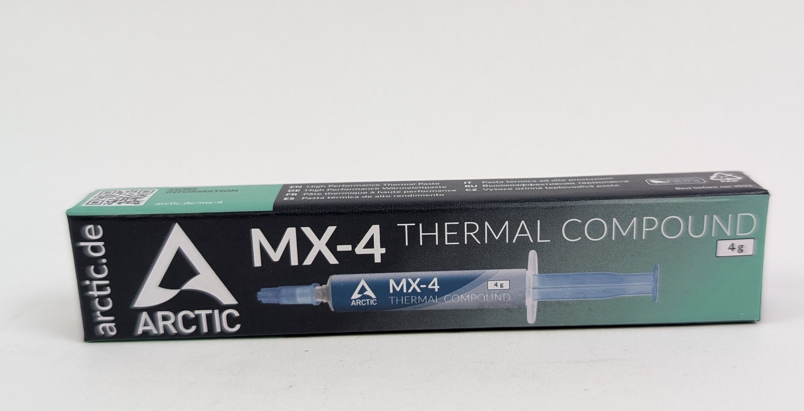 Arctic MX-4 Carbon Thermal Paste 4g Tubes High Performance Set of 6