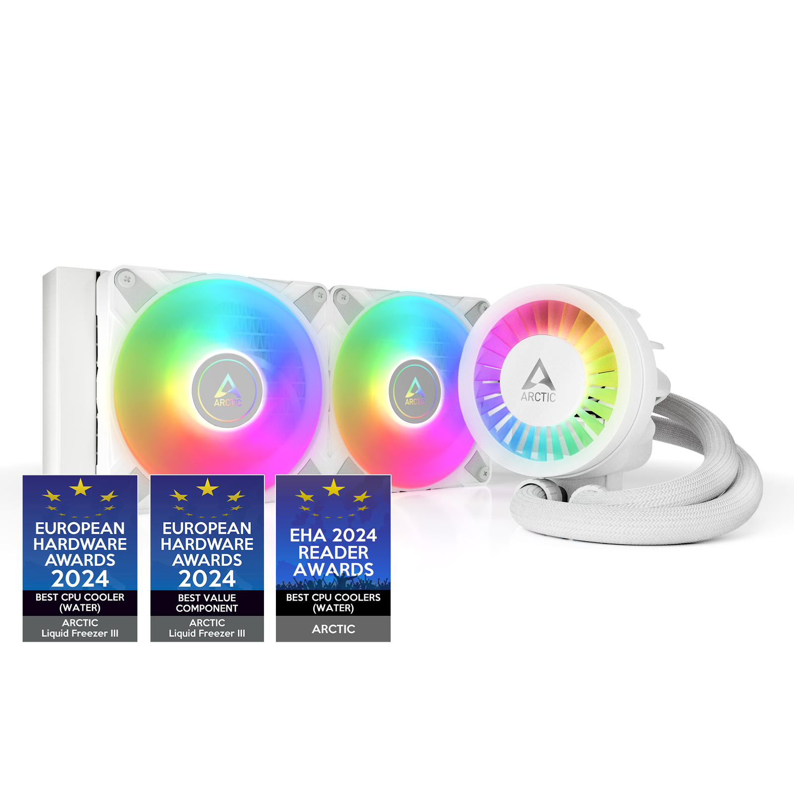 Liquid Freezer III 240 A-RGB white PC Water Cooler AIO Computer Cooling CPU