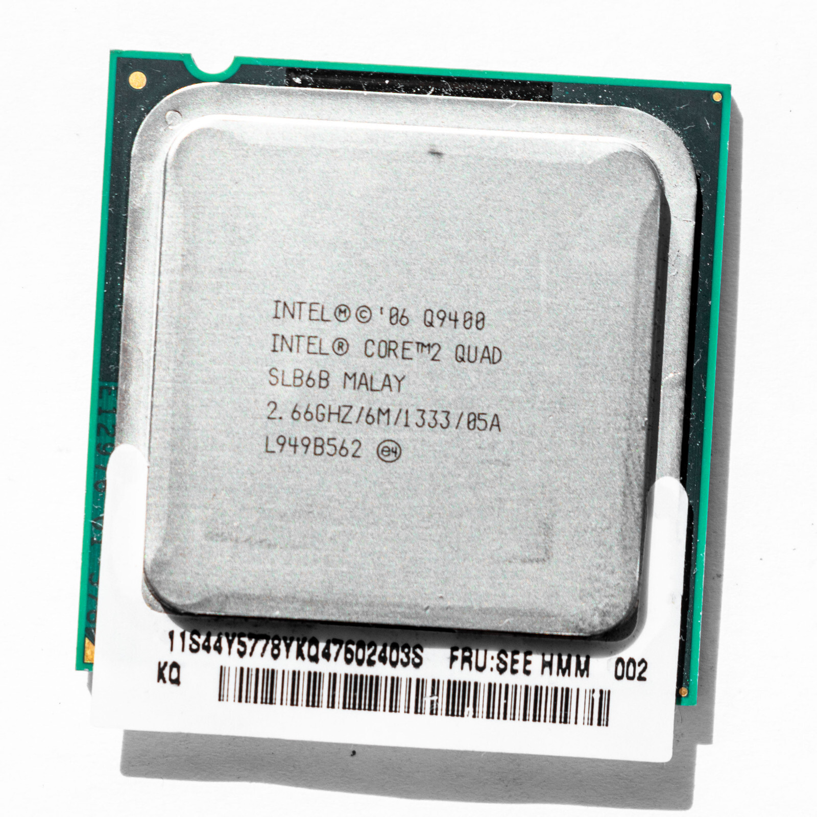 Intel Core 2 Quad Q9400 SLB6B LGA775 2.66GHz Quad Core Processor 95W Windows XP