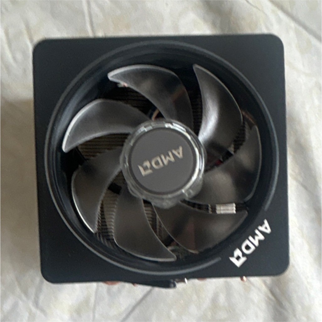 AMD CPU Fan with Heatsink for Ryzen 7 5000 Series, MPN 712-000075, 4-Pin