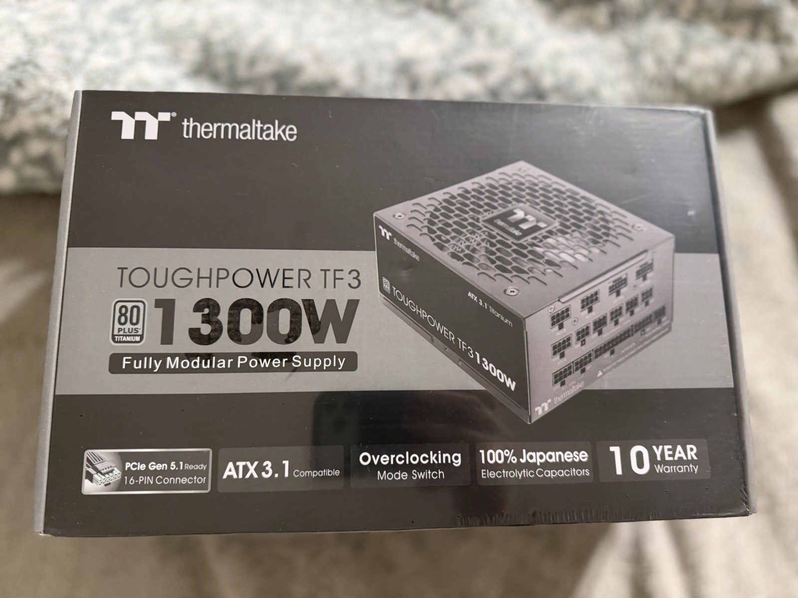 Thermaltake Toughpower TF TPD-1300AH3FLT 1300W Power Supply Titanium PSU Gaming