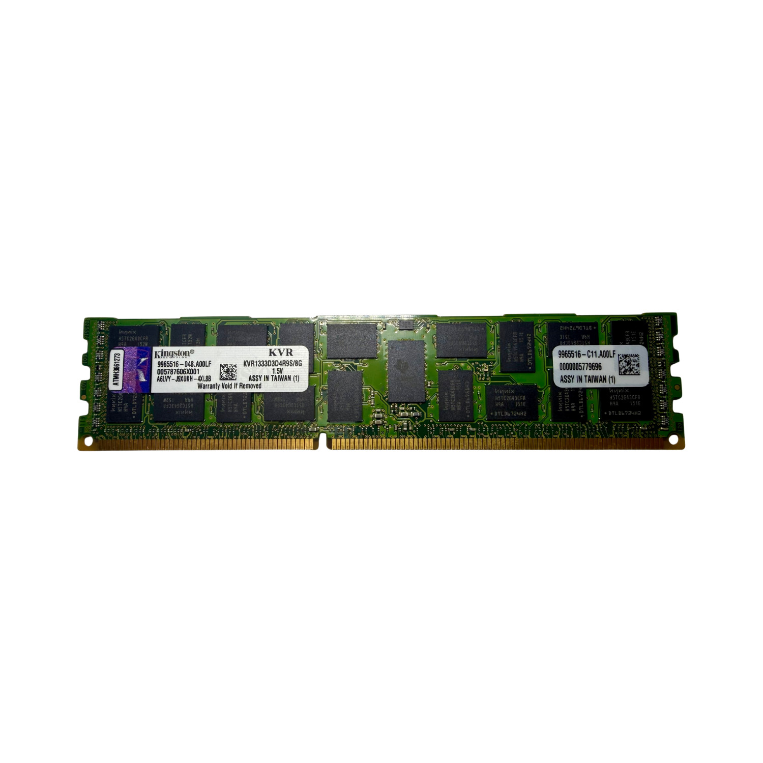 Kingston KVR1333D3D4R9S/8G 8GB 2Rx4 PC3-10600R DDR3-1333 ECC RDIMM