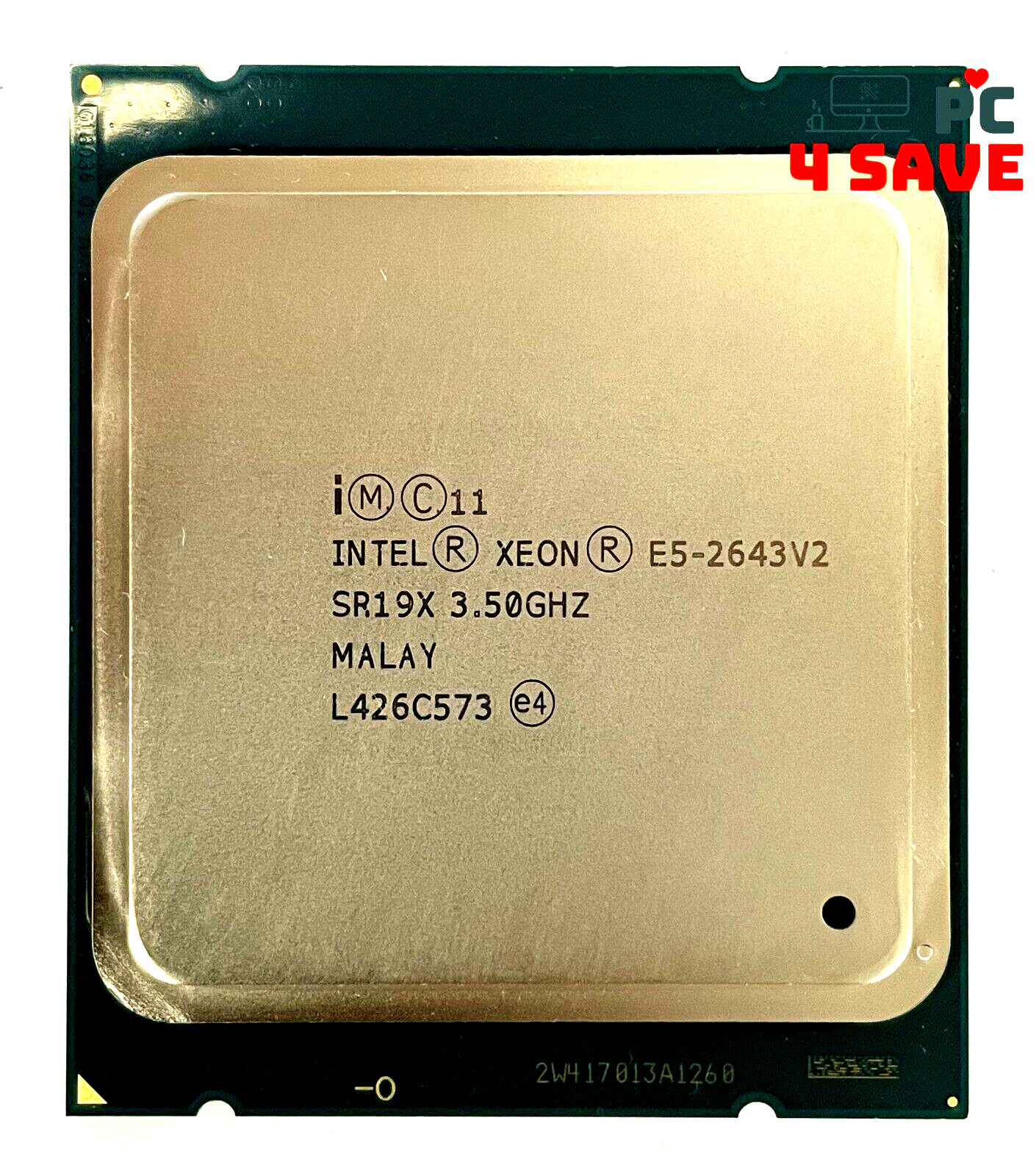 Intel Xeon E5-2643 V2 3.50GHz 6-Core 25MB LGA2011 Server Processor SR19X 130W