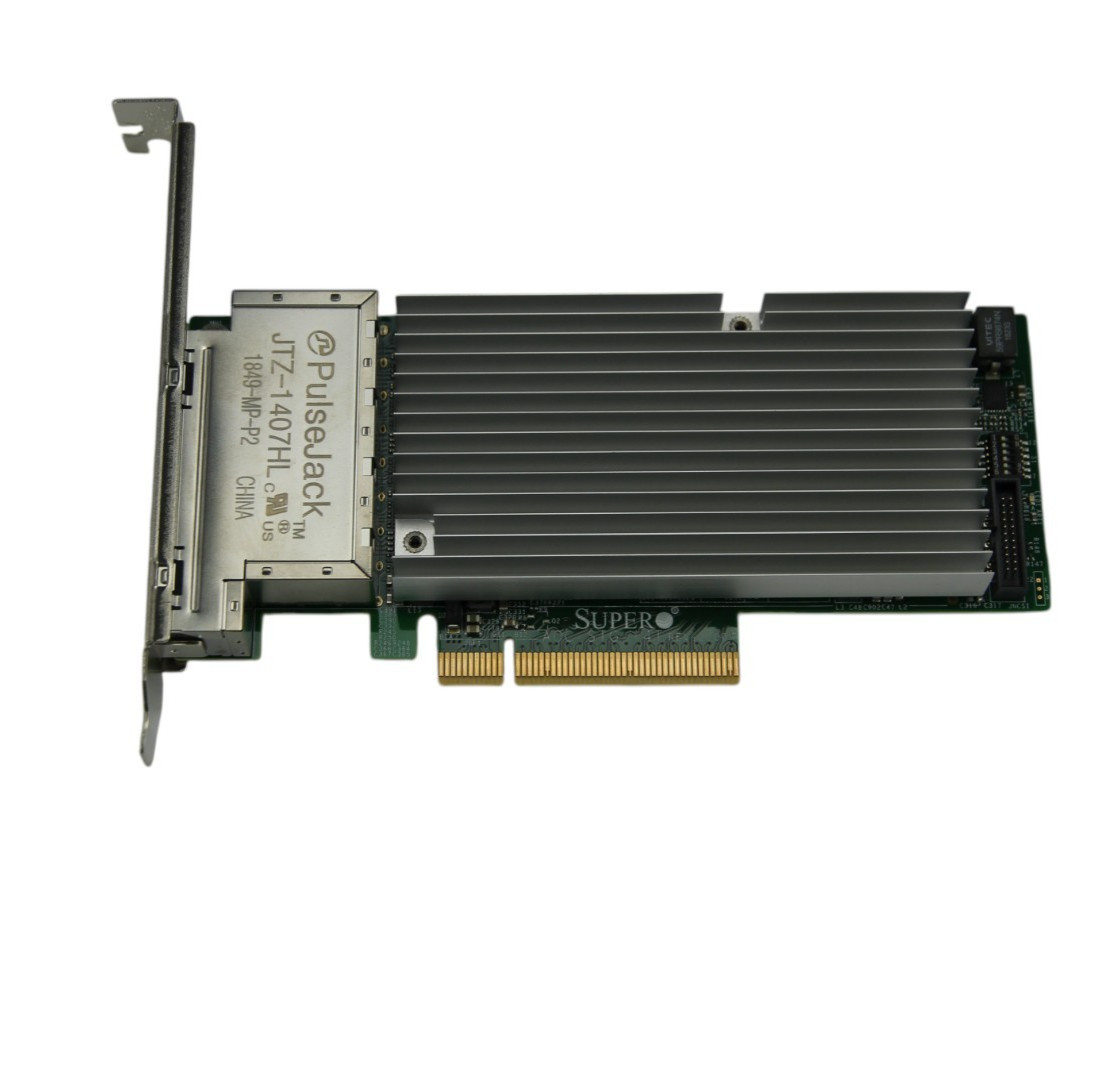 SuperMicro AOC-STG-i4T Intel XL710 X557 Quad Port 10GbE RJ45 PCIe Network Card
