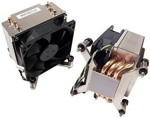 HP 160w Square LGA2011 Heatsink Cooling Fan 656332-001 Intel Xeon
