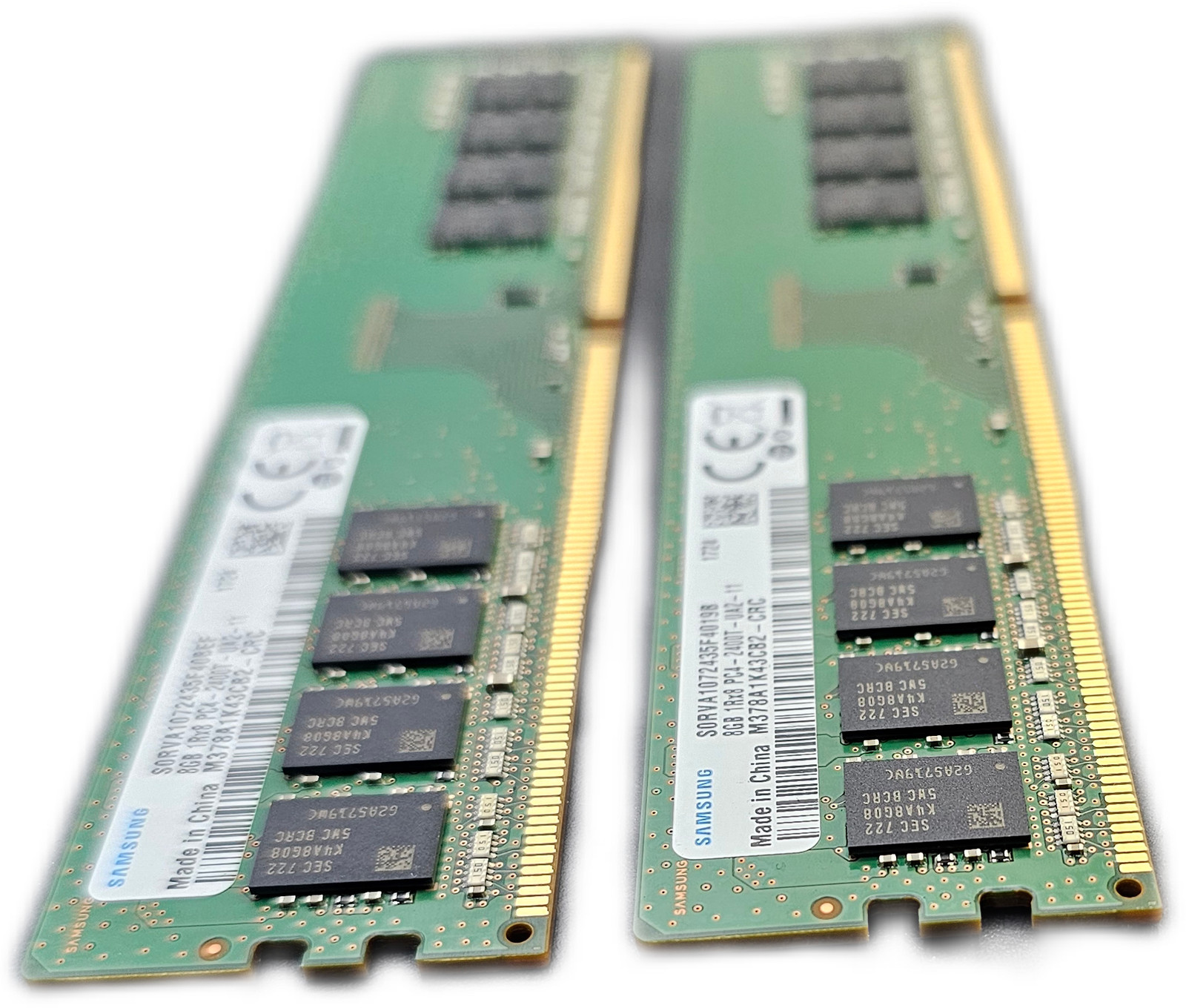 SAMSUNG 16GB DDR4-2400 PC4-2400T UDIMM DESKTOP RAM (2x8GB)