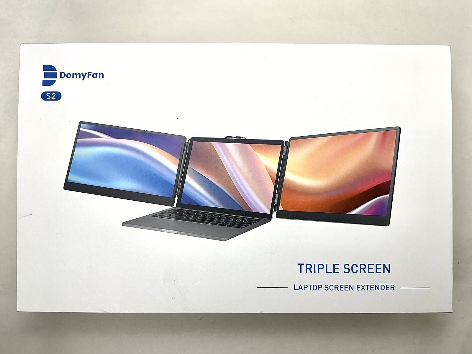 Triple Screen 14″ DOMYFAN Laptop Screen Extender 1080p 16:9 Black – Excellent UC