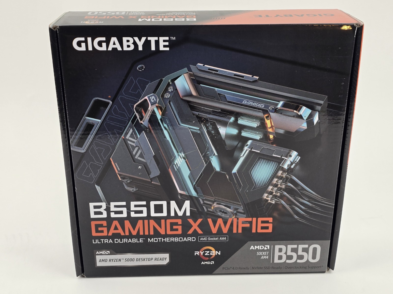 GIGABYTE B550M GAMING X WIFI6 AM4 AMD B550 Micro ATX Motherboard – NEW